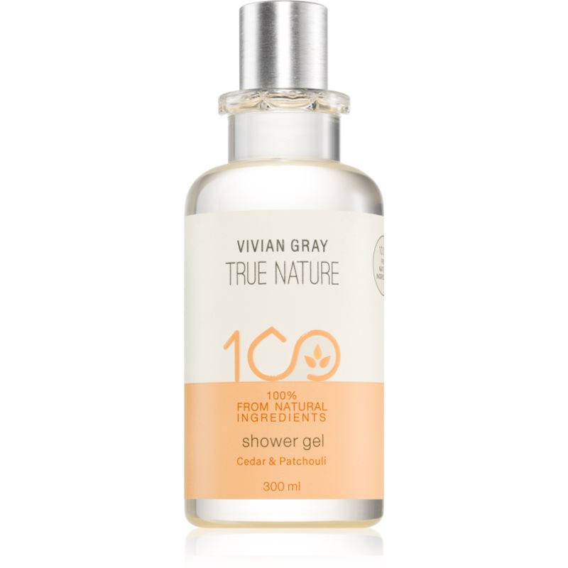 Vivian Gray True Nature Cedar & Patchouli erfrischendes Duschgel 300 ml