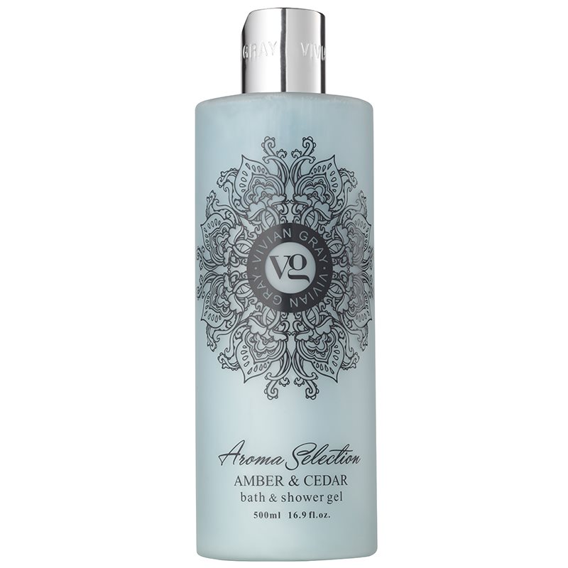 

Vivian Gray Aroma Selection Amber & Cedar гель для душа та ванни