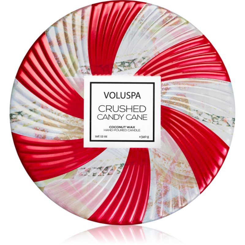 VOLUSPA Crushed Candy Cane geurkaars 340 g