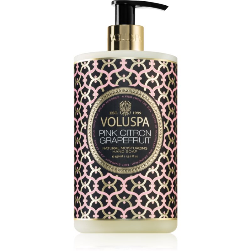 VOLUSPA Maison Noir Pink Citron liquid hand soap with pump 450 ml
