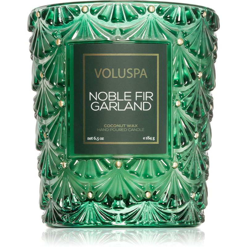 VOLUSPA Japonica Holiday Noble Fir Garland Scented Candle 184 G