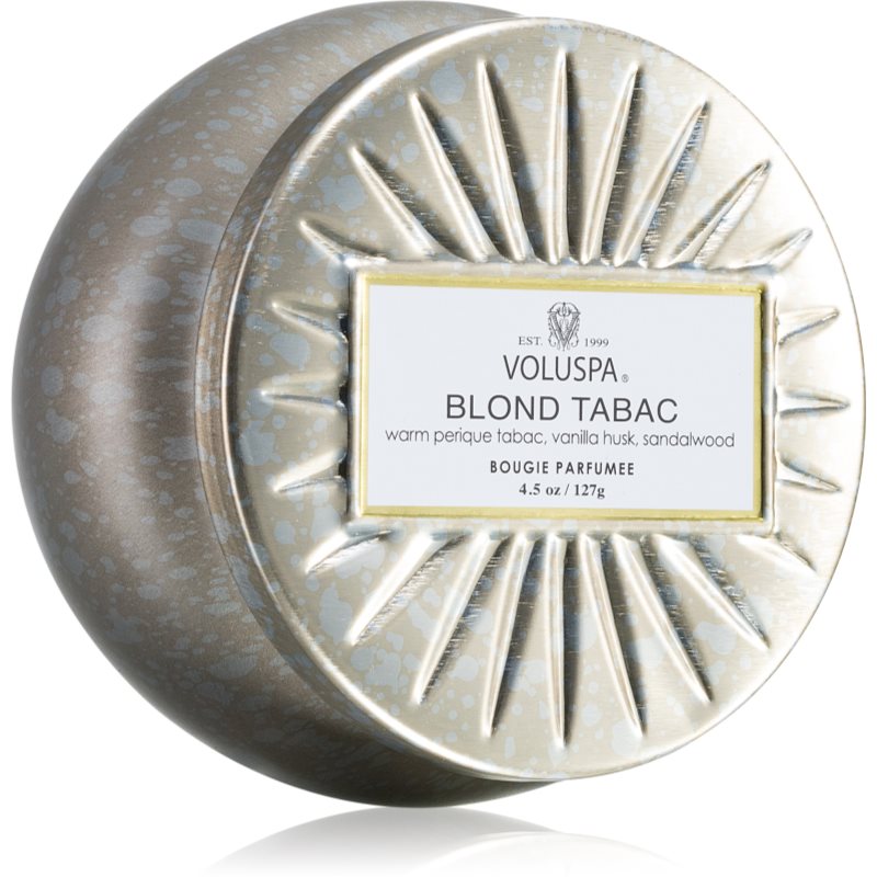 VOLUSPA Vermeil Blond Tabac scented candle in a tin 127 g
