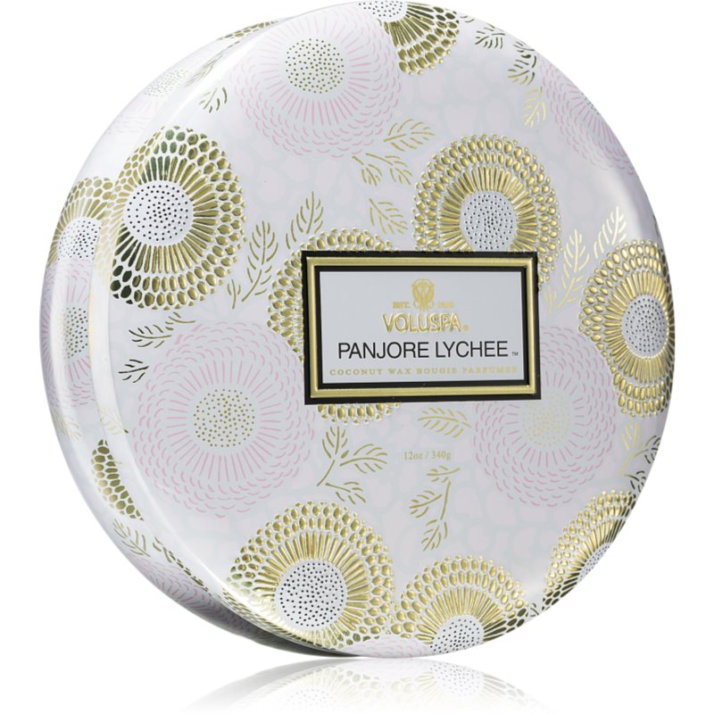 VOLUSPA Japonica Panjore Lychee scented candle in a tin 340 g
