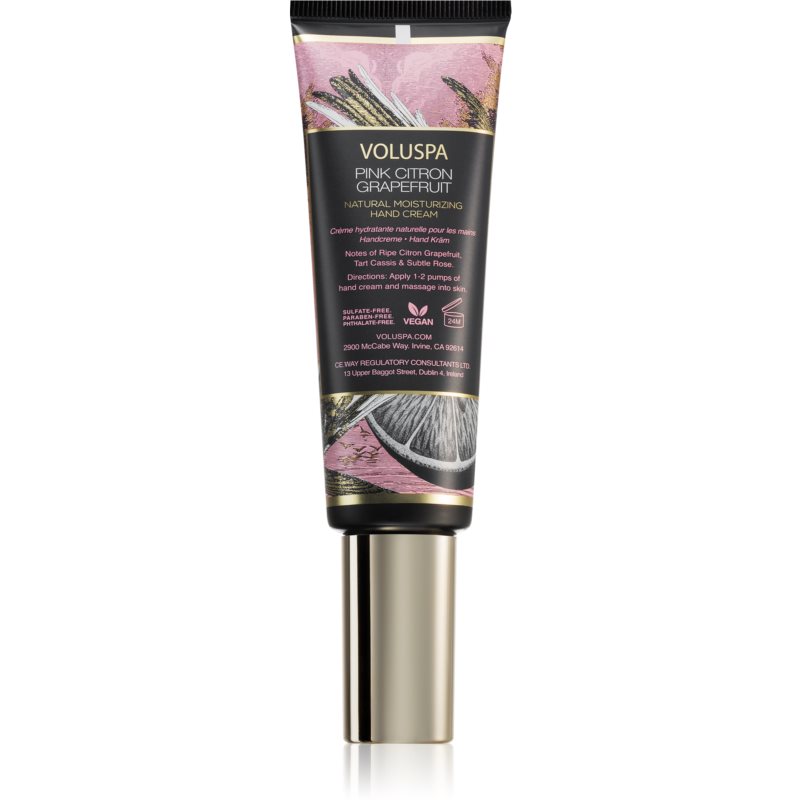 VOLUSPA Maison Noir Pink Citron moisturising hand cream 50 ml
