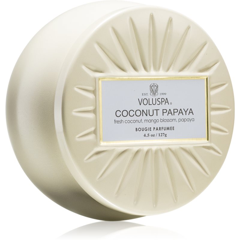 E-shop VOLUSPA Vermeil Coconut Papaya vonná svíčka v plechovce 127 g