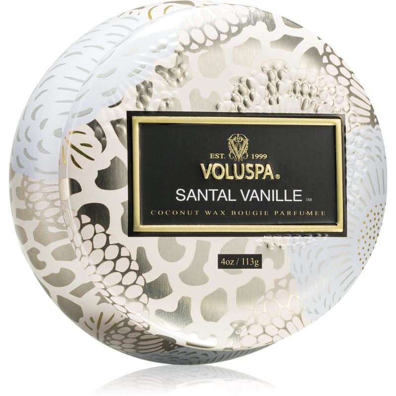 VOLUSPA Japonica Santal Vanille scented candle in a tin 113 g
