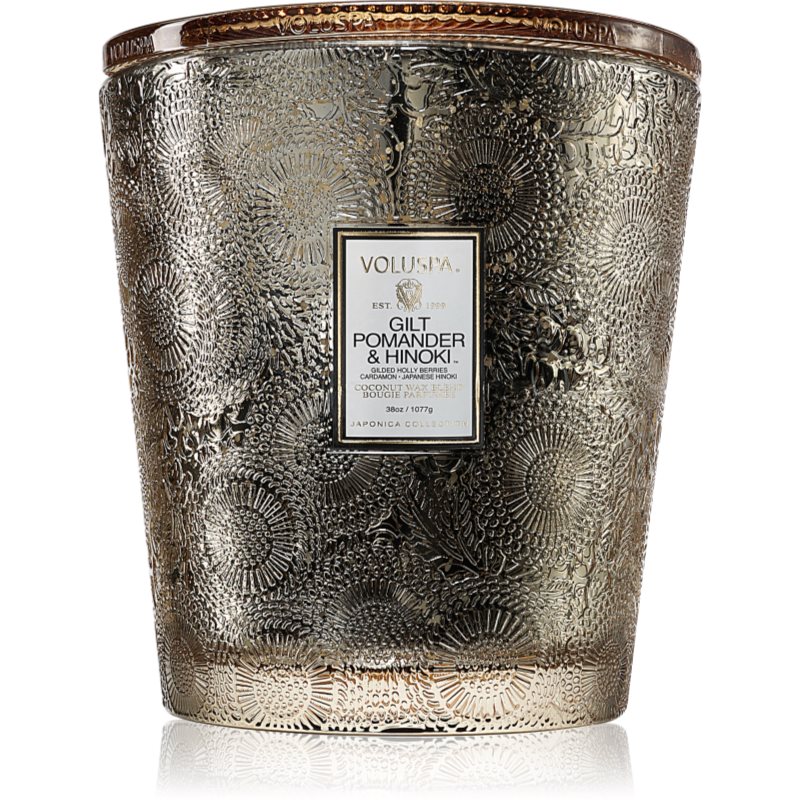 VOLUSPA Japonica Gilt Pomander & Hinoki vonná svíčka 1077 g