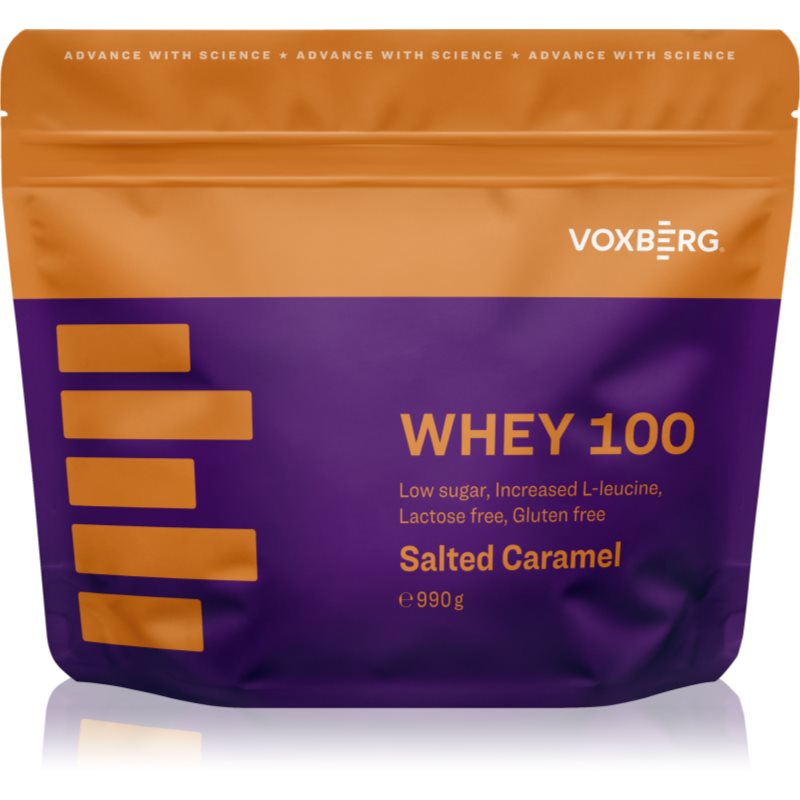 Voxberg Whey Protein 100 990g - slaný karamel
