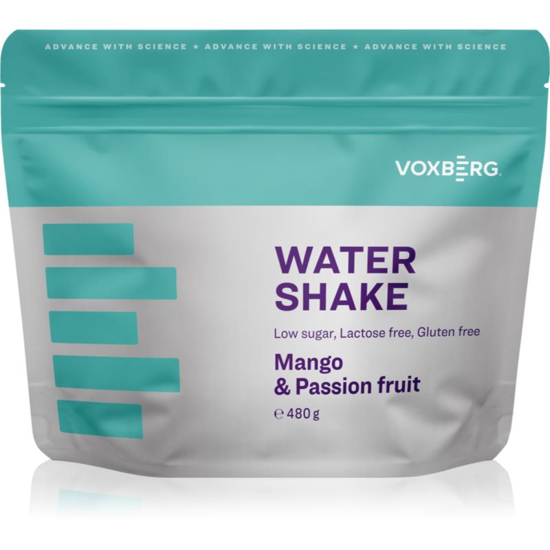 Voxberg Water Shake protein pro přípravu nápoje příchuť Mango & Passion Fruit 480 g koupíte na Notino.cz
