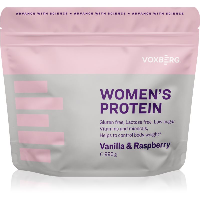 Voxberg Womens Protein 990g - vanilka, malina