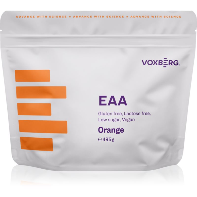 Voxberg EAA komplex aminokyselin příchuť Orange 495 g koupíte na Notino.cz