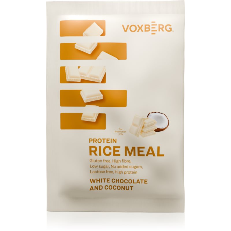 Voxberg Protein Rice Meal rýžová kaše s proteinem příchuť White Chocolate, Coconut 60 g koupíte na Notino.cz