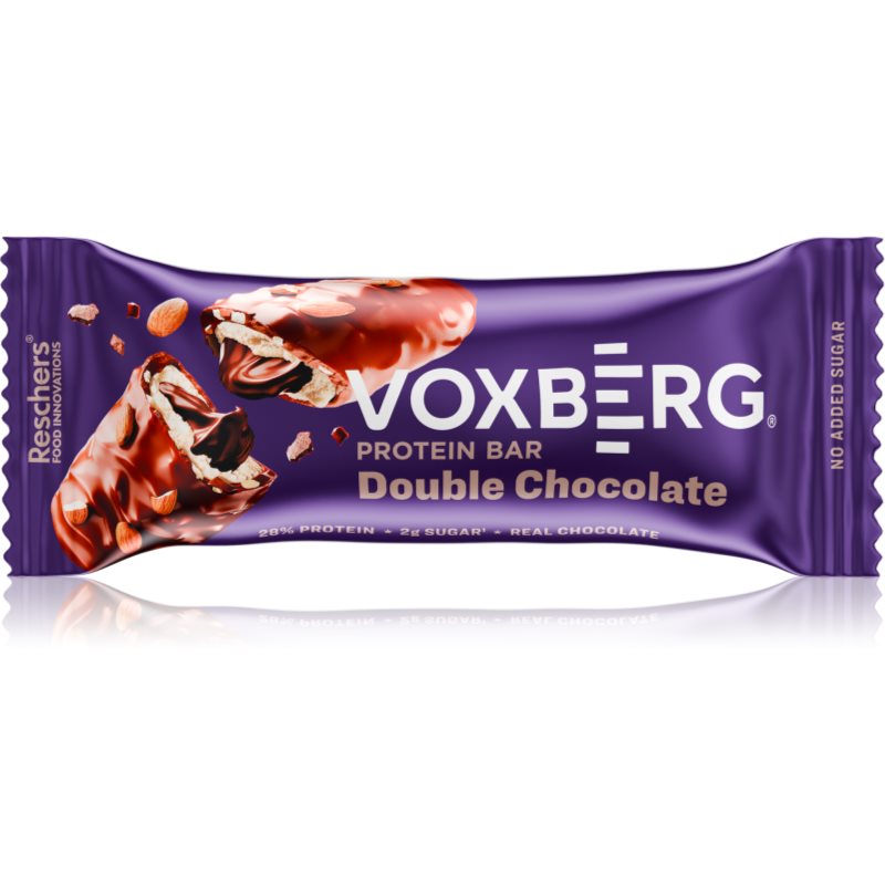 Voxberg Proteinová tyčinka proteinová tyčinka bez cukru příchuť Double Chocolate 50 g koupíte na Notino.cz