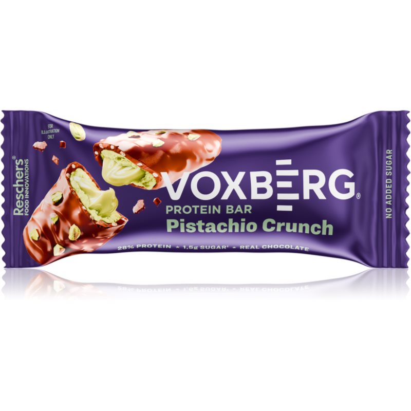 Voxberg Proteinová tyčinka proteinová tyčinka bez přidaného cukru příchuť Pistachio Crunch 50 g