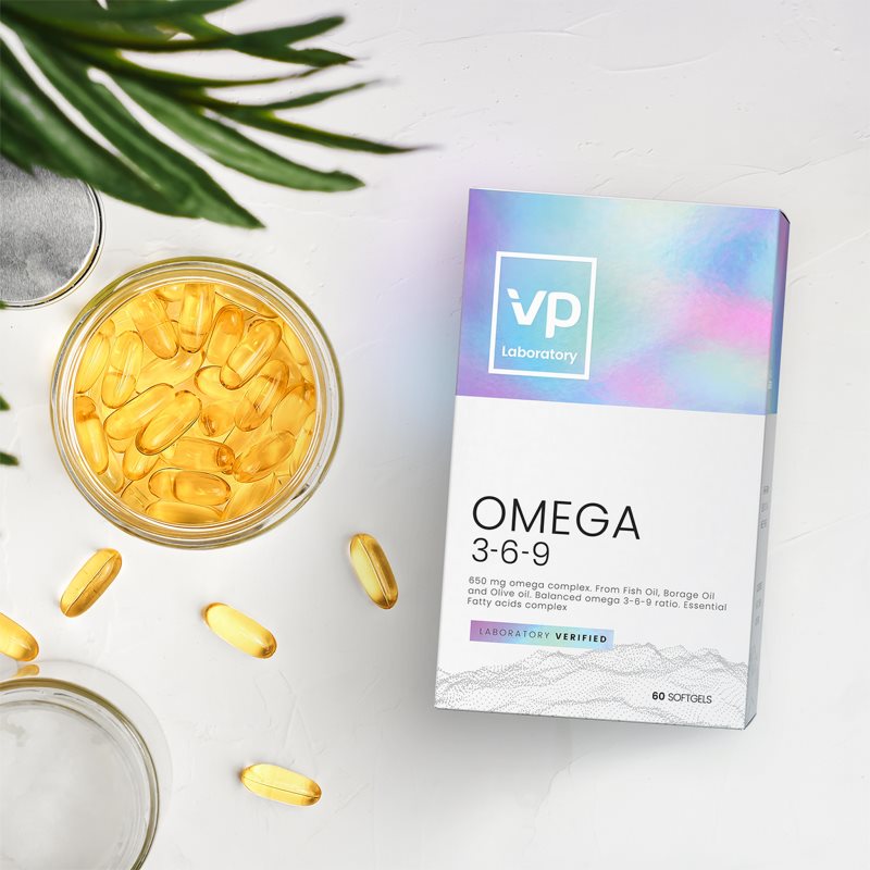 VPLab Omega 3-6-9 měkké tobolky pro správnou funkci srdce 60 cps