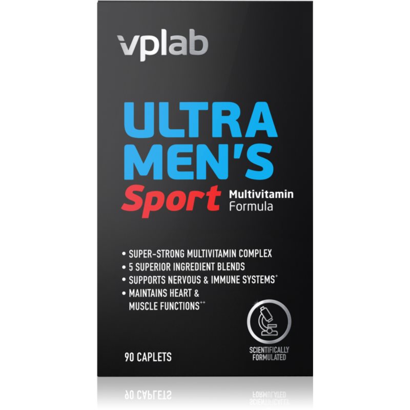 VPLab Ultra Men's Sport Multivitamin Formula komplexní multivitamín pro sportovce 90 tbl