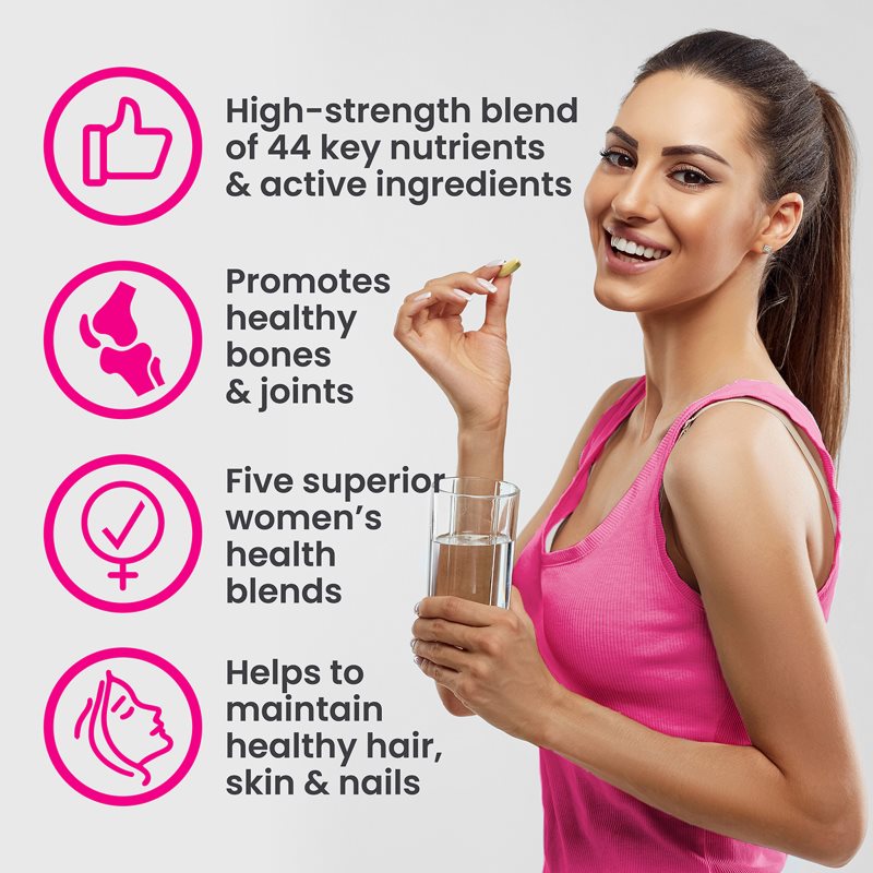 VPLab Ultra Women's Multivitamin Formula komplexní multivitamín pro ženy 202 g (obrázek 3)