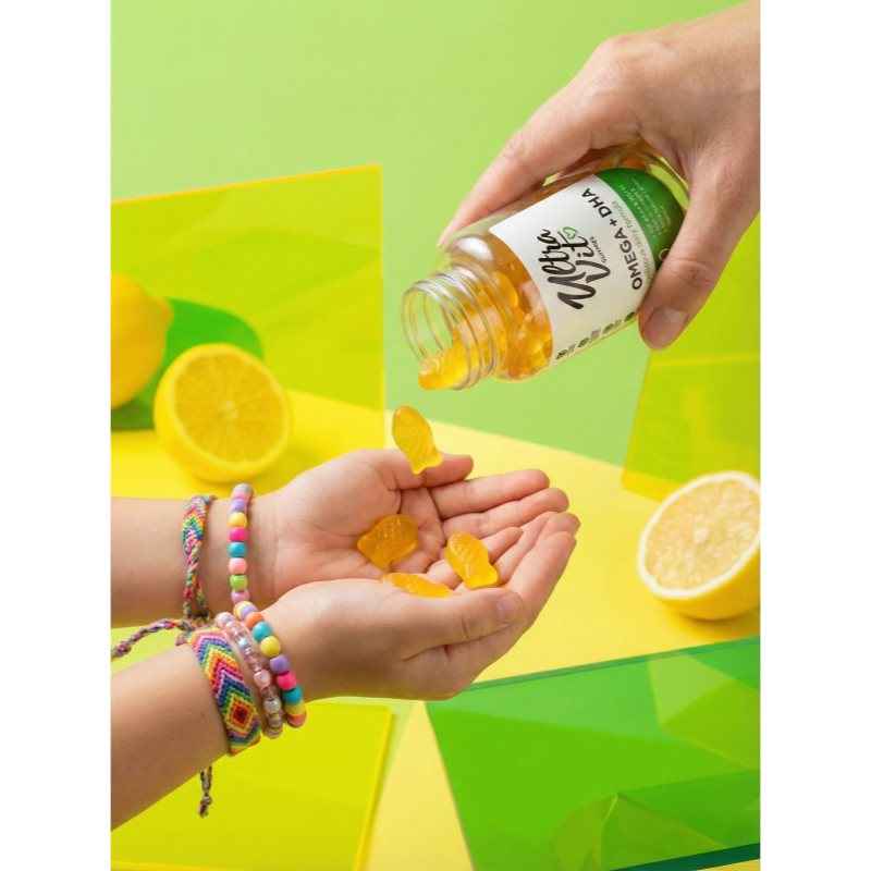 VPLab UltraVit Gummies Omega+DHA žvýkací měkké tobolky 172 g (obrázek 3)