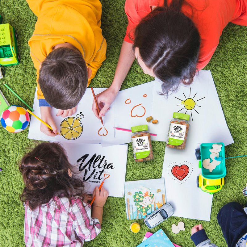 VPLab UltraVit Gummies Kids Multivitamin komplexní multivitamín pro děti od 3let 190 g (obrázek 4)