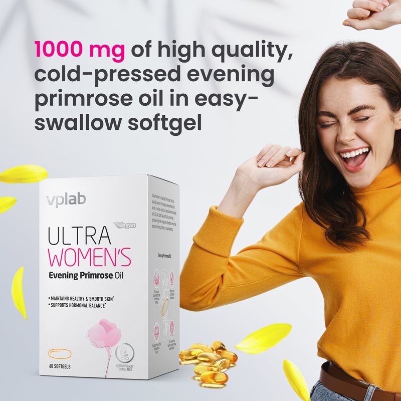 VPLab Ultra Women's Evening Primrose oil doplněk stravy pro ženy 156 g (obrázek 3)