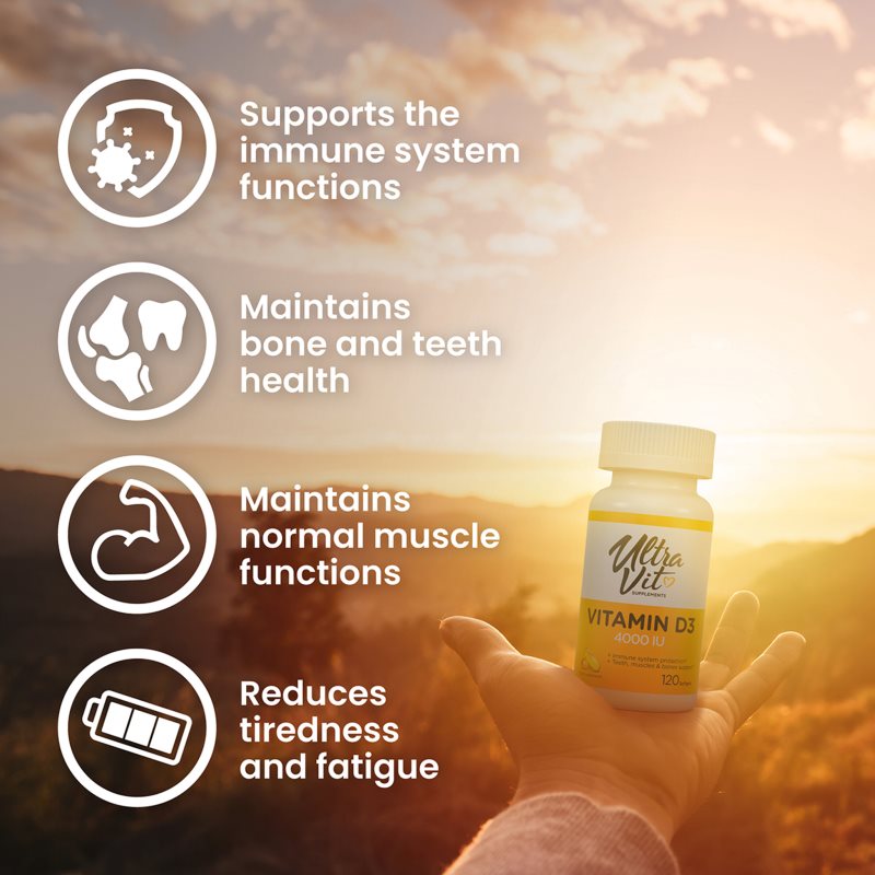 VPLab UtraVit Vitamin D3 doplněk stravy pro vaši pohodu 60 g (obrázek 3)
