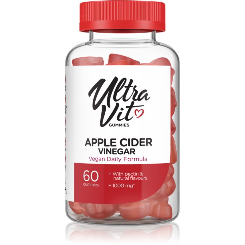 VPLab UltraVit Gummies Apple Cider Vinegar žvýkací měkké tobolky s vitamíny 60 ks