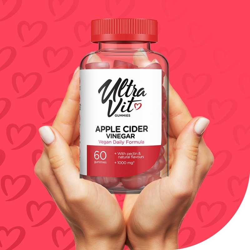VPLab UltraVit Gummies Apple Cider Vinegar žvýkací měkké tobolky s vitamíny 294 g (obrázek 4)