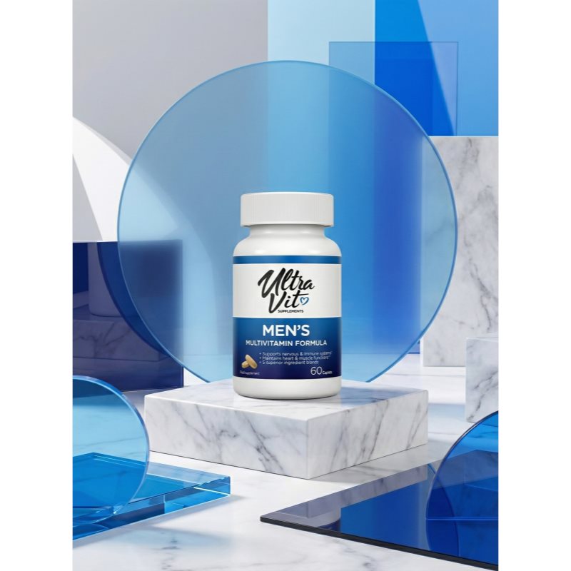 VPLab ULTRAVIT Men's Multivitamin komplexní multivitamín pro muže 118 g (obrázek 4)