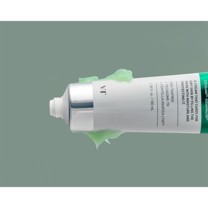 VT Cosmetics Cica Cream Plus hydratační gelový krém pro zklidnění pleti 100 ml (obrázek 6)