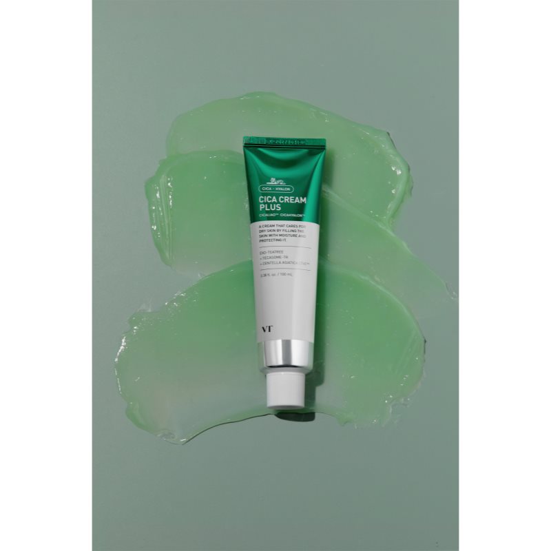 VT Cosmetics Cica Cream Plus hydratační gelový krém pro zklidnění pleti 100 ml (obrázek 7)