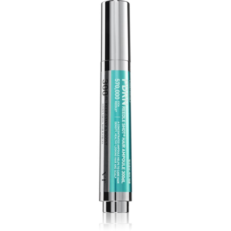 VT Cosmetics PDRN Reedle Shot Hair Ampoule 300 sérum na vlasovou pokožku pro růst vlasů a posílení od kořínků 15 ml