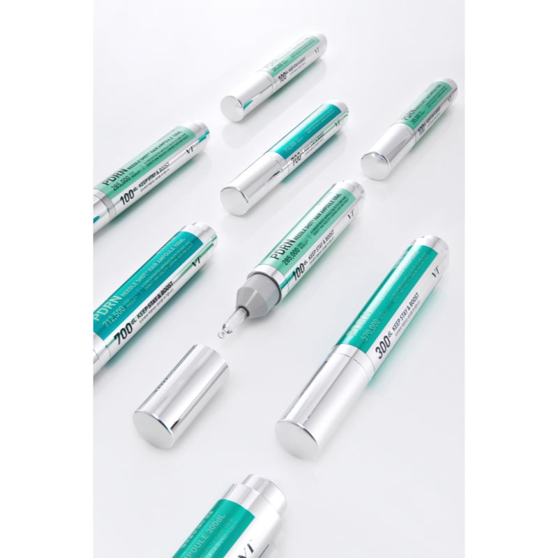 VT Cosmetics PDRN Reedle Shot Hair Ampoule 300 Serum für die Kopfhaut für das Wachstum der Haare und die Stärkung von den Wurzeln heraus 15 ml (Bild 7)
