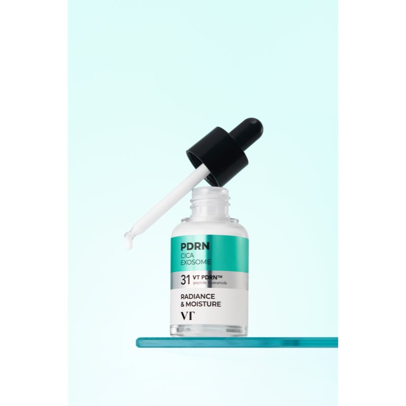  Vt Cosmetics Pdrn Cica Exosome Firming Ampoule Firming Facial Serum For Radiance And Hydration 30 Ml 