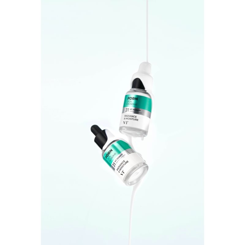 VT Cosmetics PDRN Cica Exosome Firming Ampoule spevňujúce pleťové sérum pre rozjasnenie a hydratáciu 30 ml (obrázok 3)