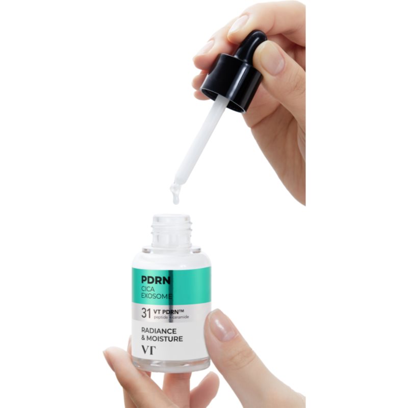 VT Cosmetics PDRN Cica Exosome Firming Ampoule spevňujúce pleťové sérum pre rozjasnenie a hydratáciu 30 ml (obrázok 6)