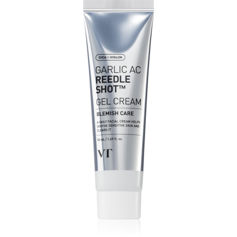VT Cosmetics Garlic AC Reedle Shot Gel Cream lehký gelový krém proti nedokonalostem aknózní pleti 50 ml