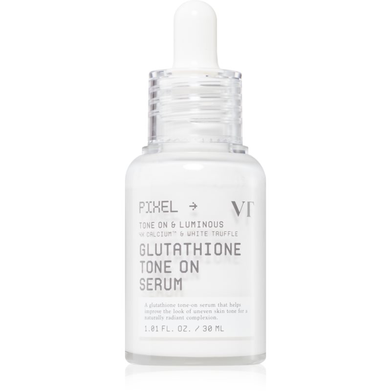 VT Cosmetics Glutathione Tone On Serum posvjetljujući hidratantni serum za ujednačavanje tena lica 30 ml