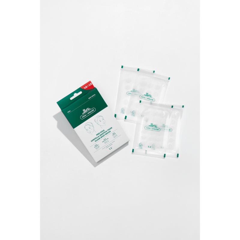 VT Cosmetics Pro Cica Centella Asiatica Tiger Clear Spot Patch náplasti na problematickú pleť 66 ks (obrázok 4)