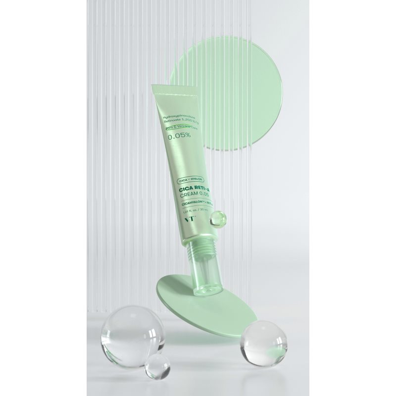 VT Cosmetics Cica Reti-A Cream 0,05 intenzivní noční krém s retinolem 30 ml (obrázek 3)