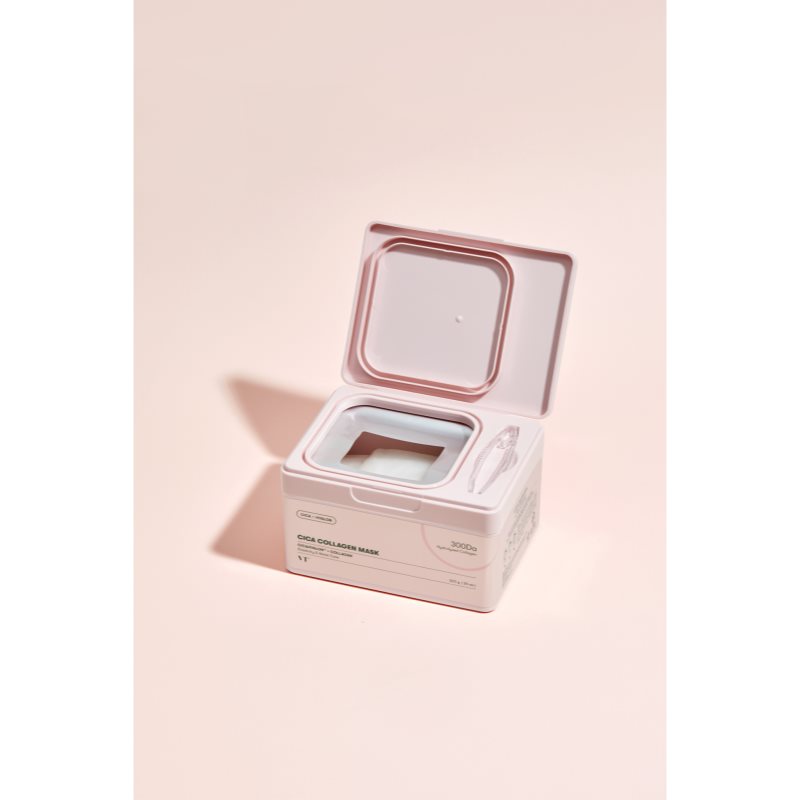 VT Cosmetics Cica Collagen Mask Nährende Tuchmaske mit festigender Wirkung 30 St. (Bild 3)