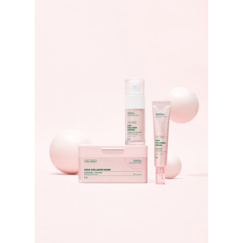 VT Cosmetics Cica Collagen Mask Nährende Tuchmaske mit festigender Wirkung 30 St. (Bild 5)