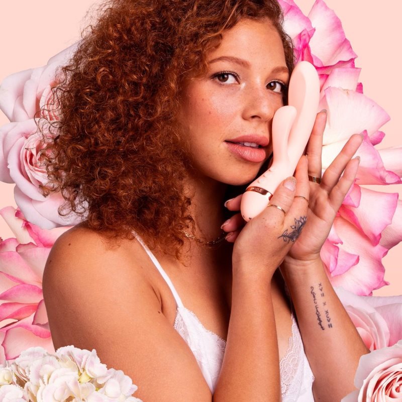 Vush Muse Rabbit vibrátor se stimulátorem klitorisu Pink 20 cm (obrázek 5)