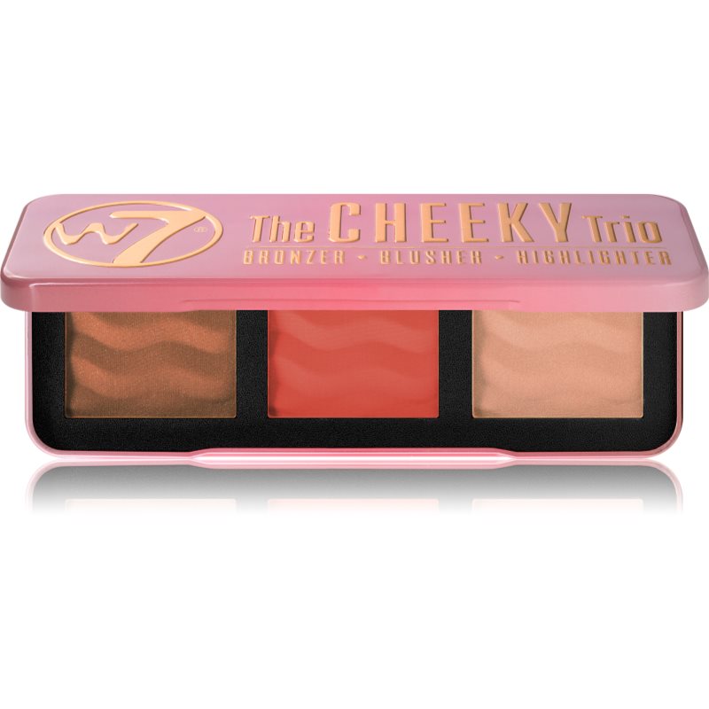 

W7 Cosmetics The Cheeky Trio палетка для контурування