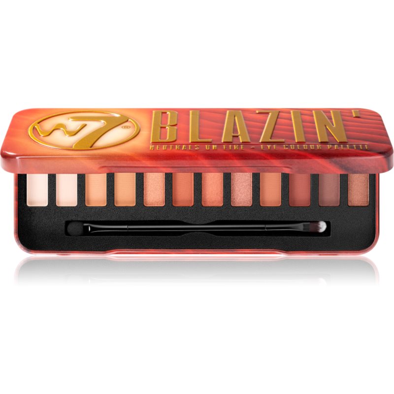 

W7 Cosmetics Blazin' палітра тіней