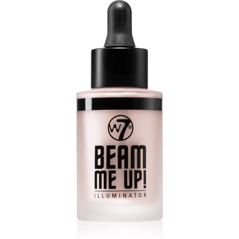 W7 Cosmetics Beam Me Up! skysta švytėjimo suteikianti priemonė atspalvis Volcano 30 ml