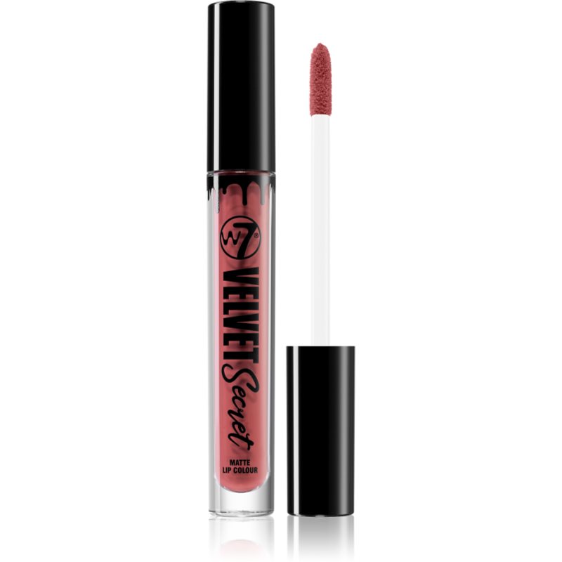 

W7 Cosmetics Velvet Secret матова помада - крем відтінок Vino Tinto