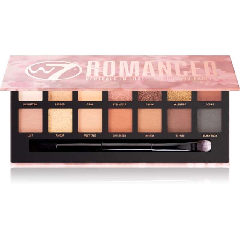 

W7 Cosmetics Romanced палітра тіней