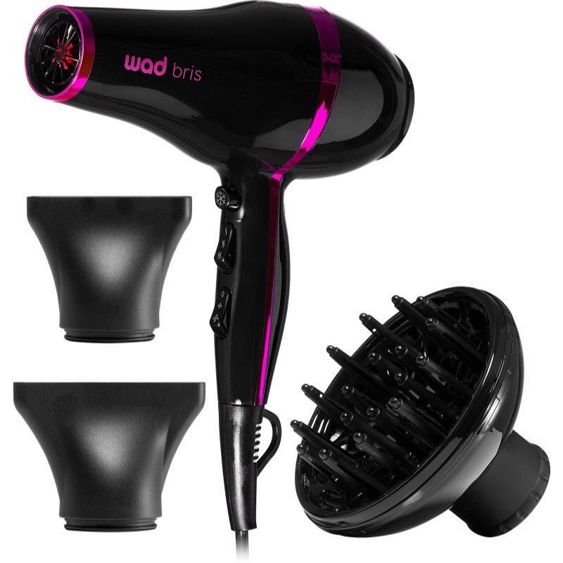Wad Bris Hair Dryer hair dryer Black/Pink 1 pc
