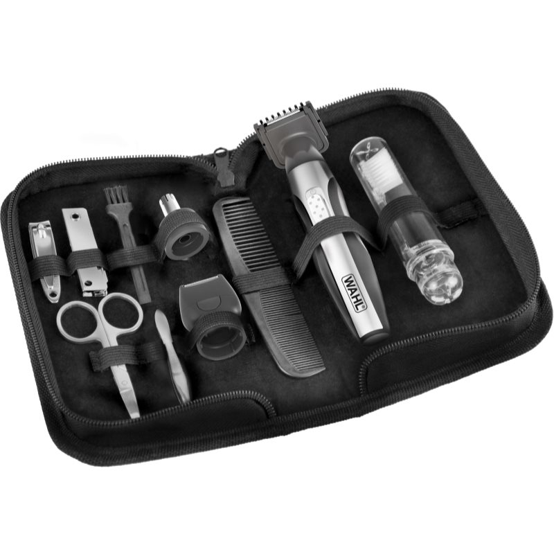 Wahl Deluxe Travel Kit Facial And Body Hair Trimming Kit For Travelling