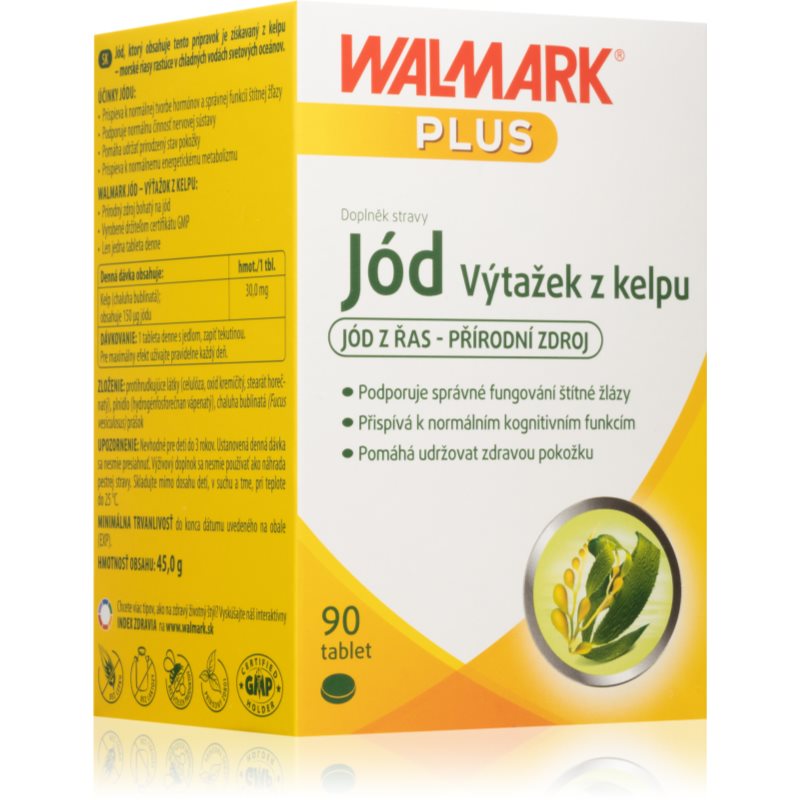 Walmark Jód z Kelpu tablety pre správnu funkciu štítnej žľazy 90 tbl kúpite na Notino.sk